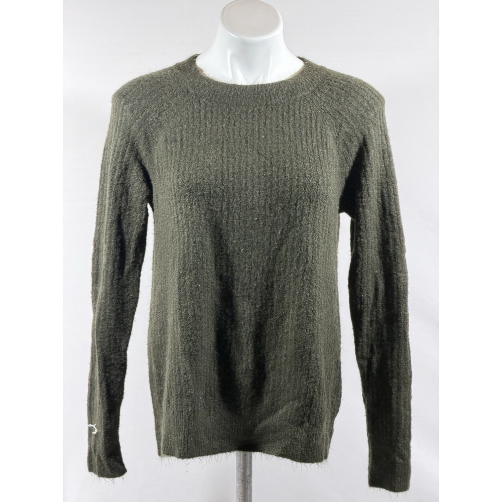 Vero Moda Sweater Womens Small Charcoal Wool Knit Cozy Minimalist Vibe